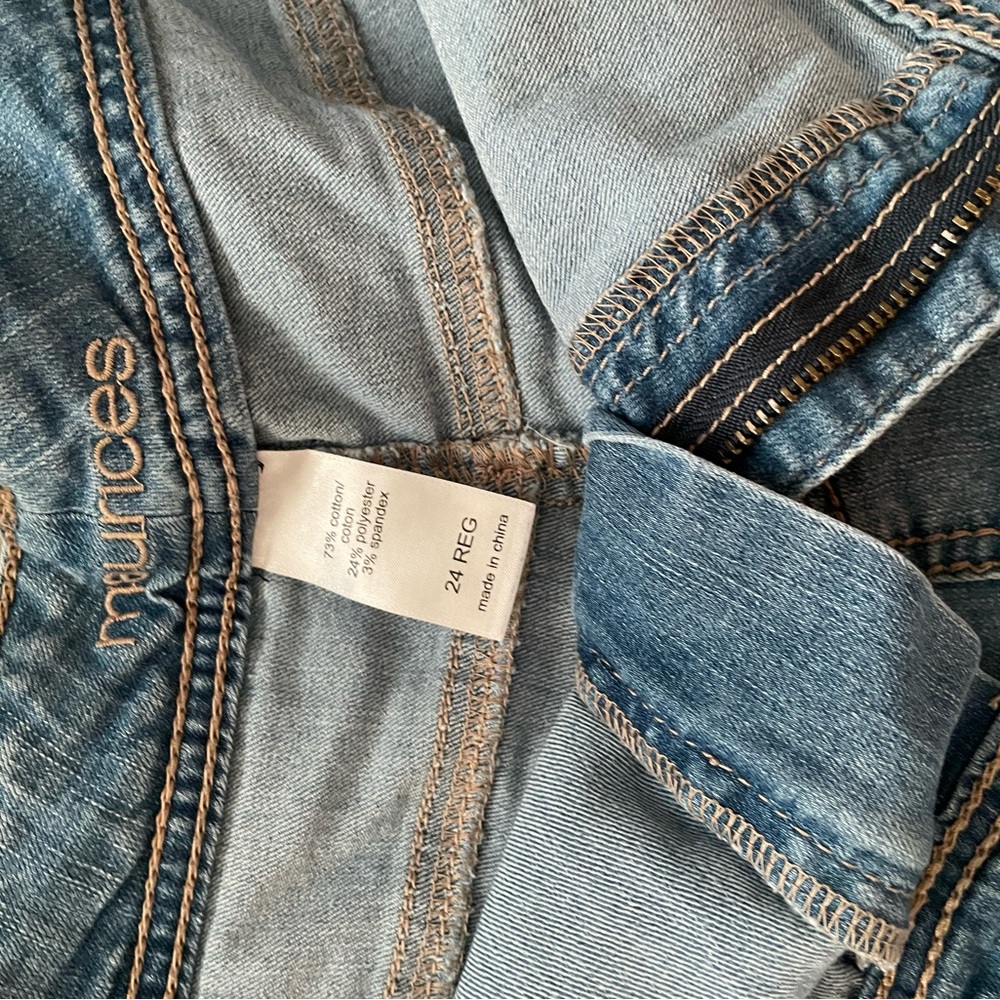 Maurices Denim Blue Straight Leg Jeans